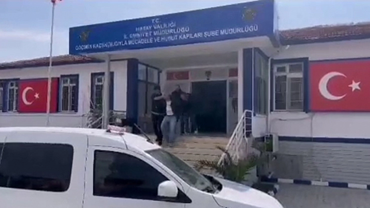 Hatay'da 5 kaçak göçmen yakalandı