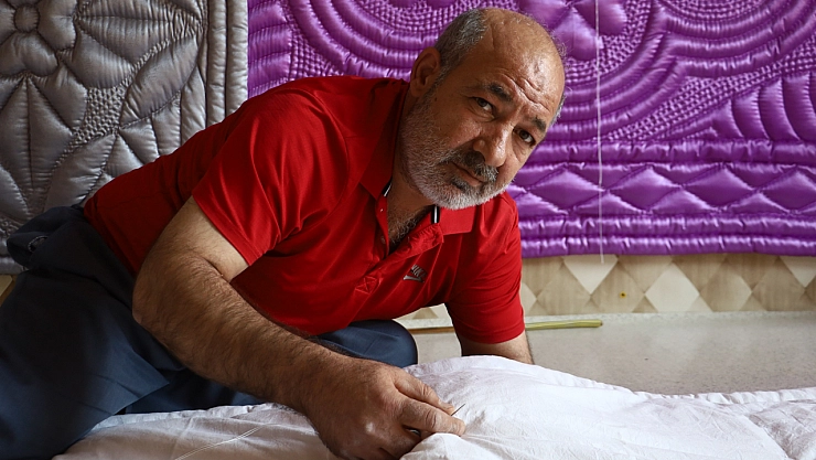 Havalar soğudu yün yorganlara talep arttı