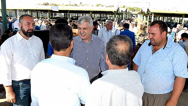 Hayvan Pazarı'nda önlemler alındı 