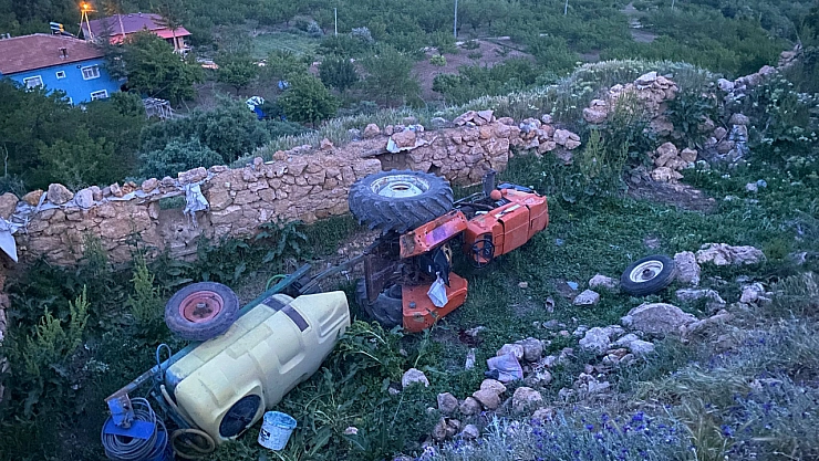 Hekimhan'da traktör kazası can aldı! 70 yaşındaki sürücü yaşamını yitirdi....