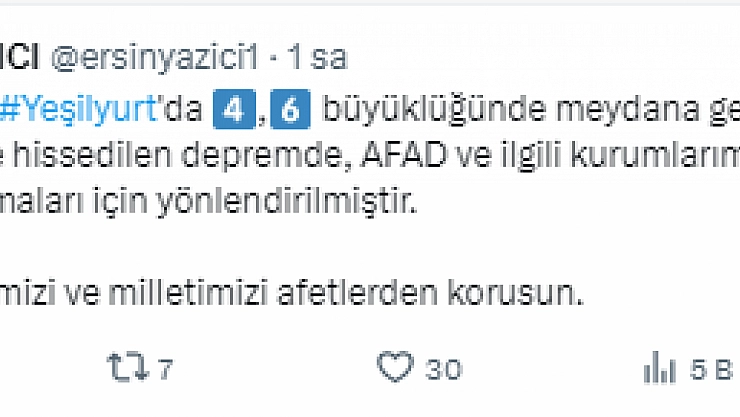 'Herhangi bir olumsuzluk bulunmamaktadır'