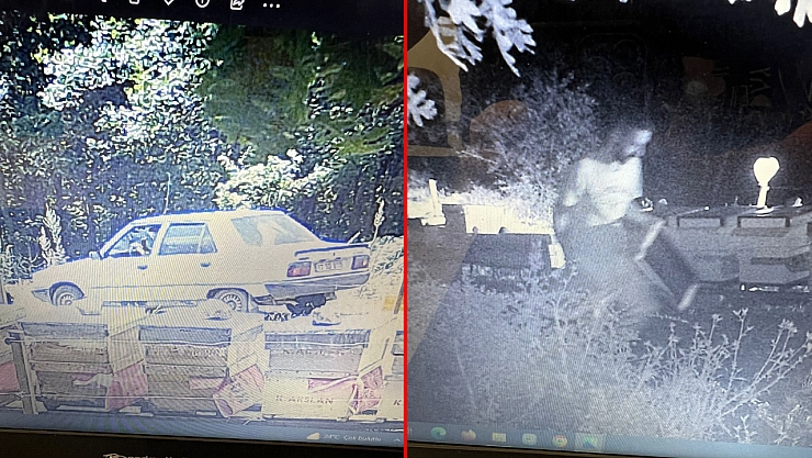 Hırsız foto kapana takıldı