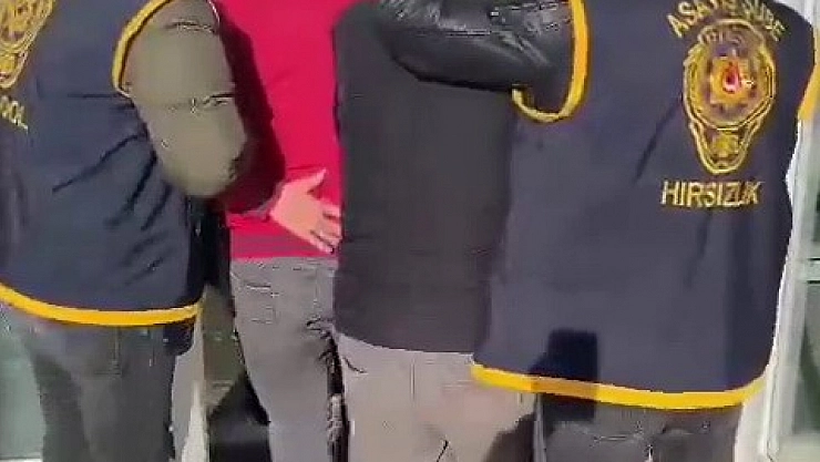 Hırsızlar yakalandı