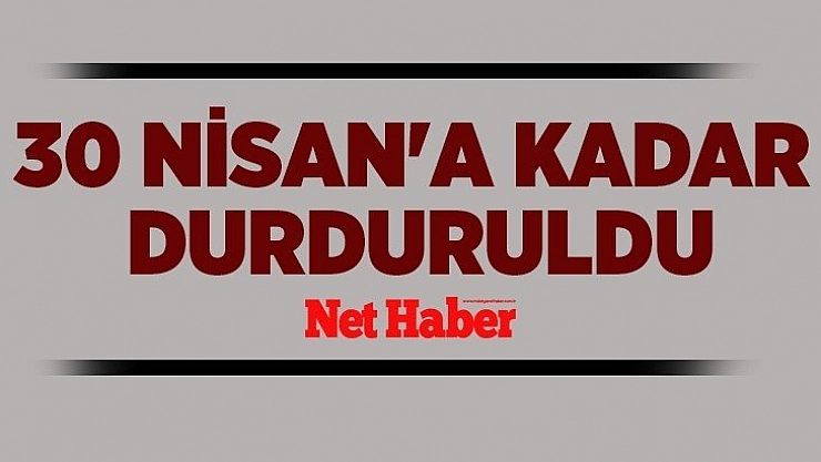 İcra dairelerindeki bütün işlemler durduruldu