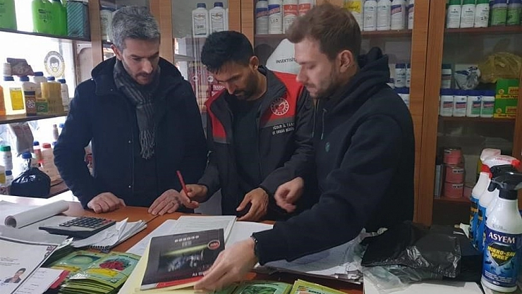 Zirai ürün satış yerlerine denetim