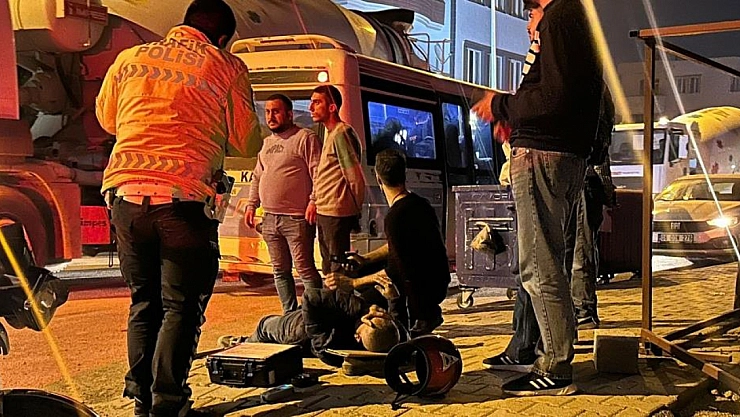 İki motosiklet çarpıştı: 2 yaralı