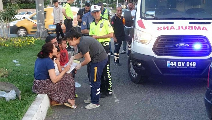 Trafik kazası 5 yaralı