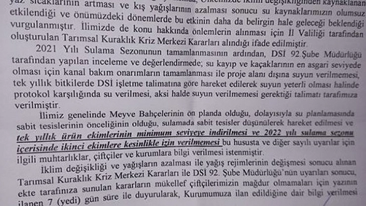 İkinci ürün yasak!