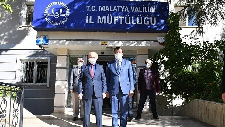 Müftüyü ziyaret etti