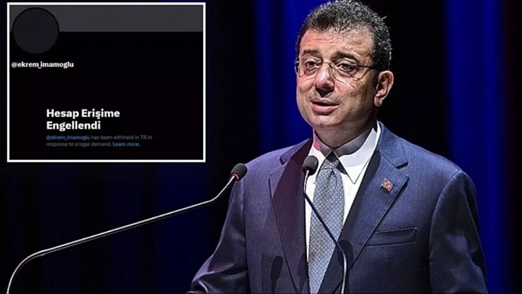 İmamoğlu'nun X hesabına erişim engeli getirildi!
