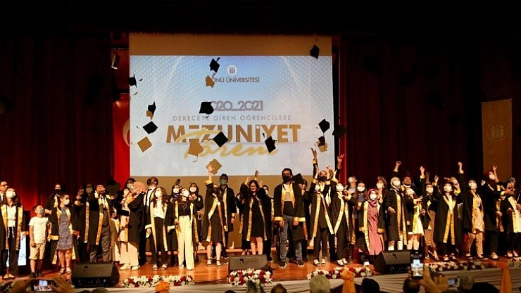İnönü'de mezuniyet coşkusu
