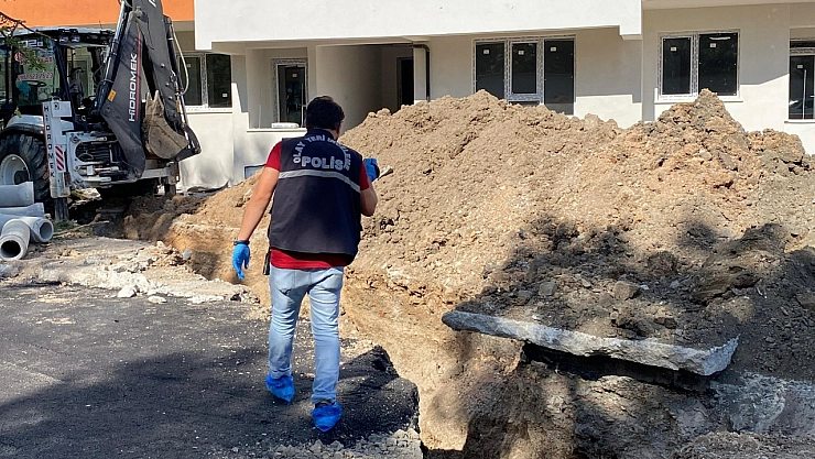 İnşaat alanında göçük: 1 işçi yaralandı