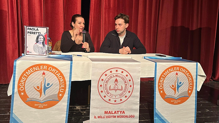 İtalyan'dan Malatya'ya kitap imzalamaya geldi!!!