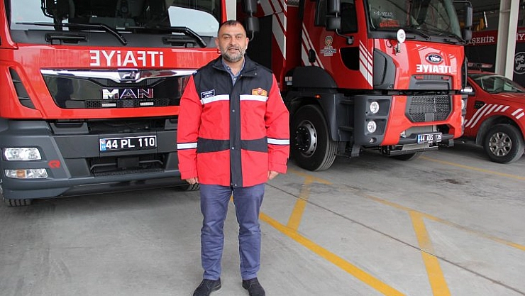 İtfaiye görev başında