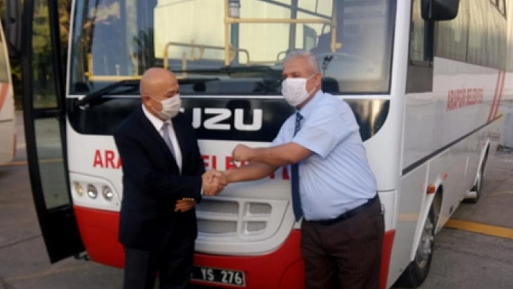 İzmir'den hibe otobüs