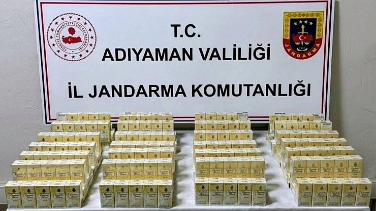 Jandarma 530 paket kaçak sigara ele geçirildi