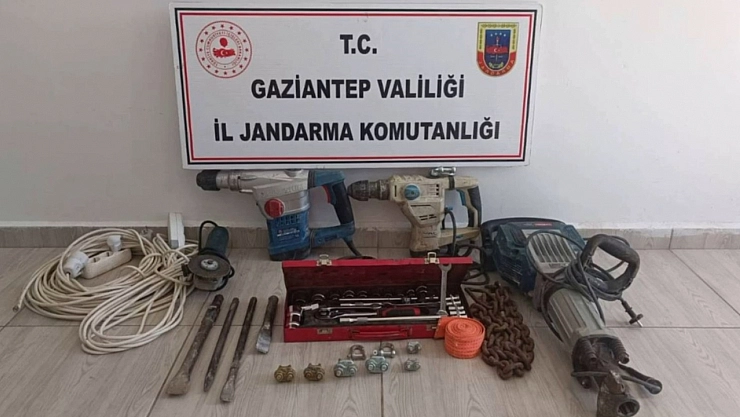 Jandarma'dan hırsızlık operasyonu