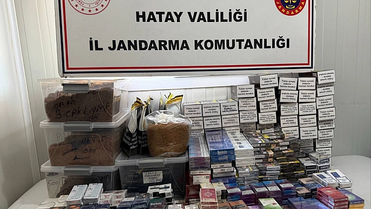 Jandarma'dan uyuşturucu ve kaçakçılık operasyonu