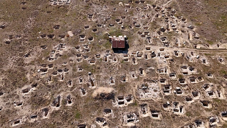 Juliopolis antik kentinde tarihin izleri görüntülendi
