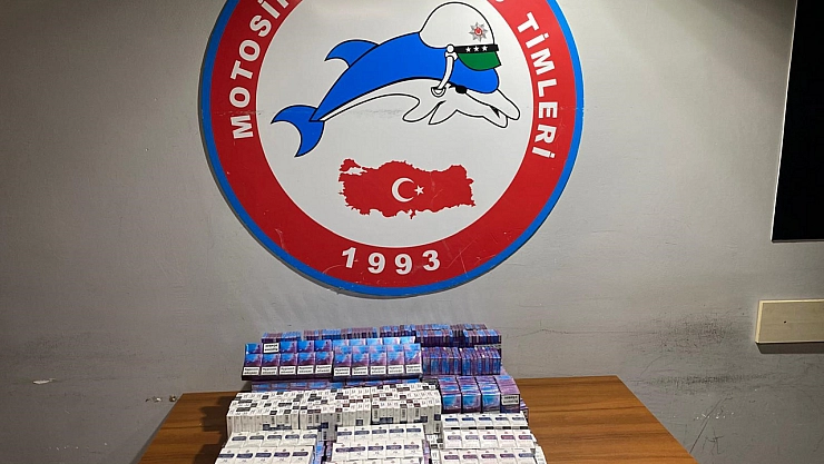Kaçak sigara ve nargile tütünü ele geçirildi