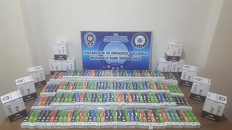 Kaçak sigara operasyonu 