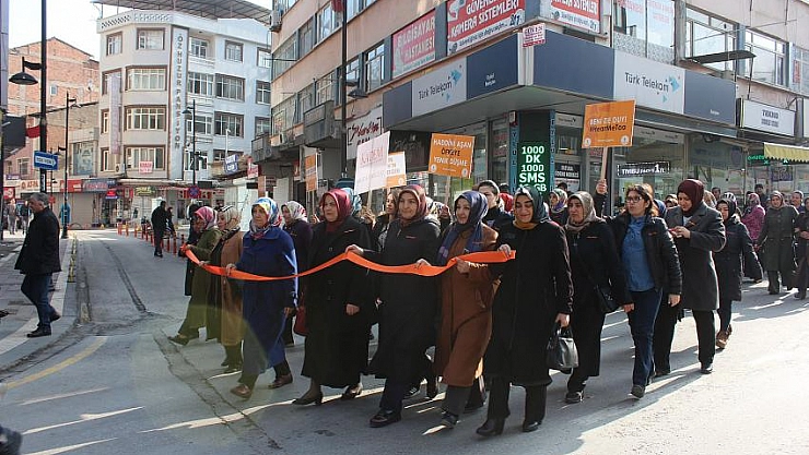 Kadınlar yürüdü