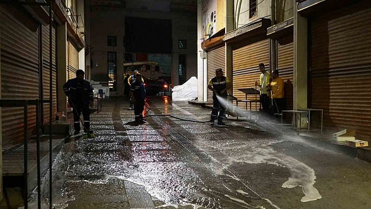 Kahramanmaraş'ta bayram temizliği