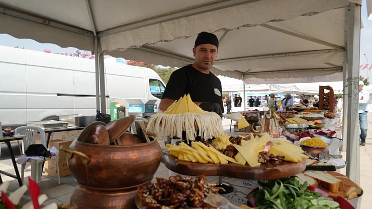 Kahvaltı Festivali renkli görüntülere sahne oldu