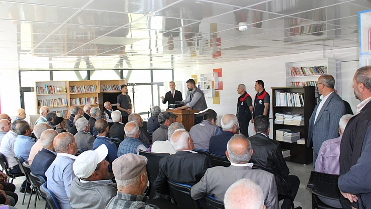 Kale'de zirai don sonrası bilgilendirme toplantısı yapıldı