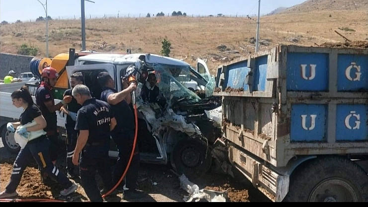Malatya'da feci kaza