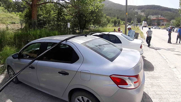 Kamyonun yolculuğu felaketle sonuçlandı