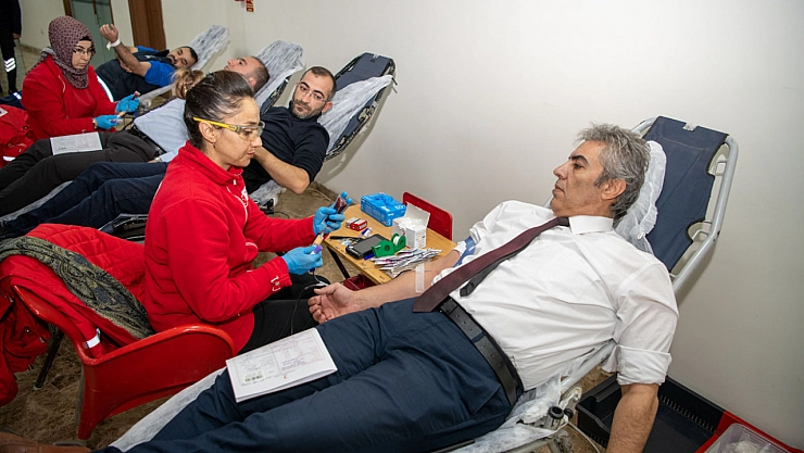 Kan bağışına destek