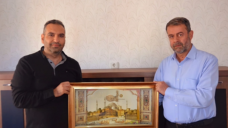 Karahan'dan gazetemize ziyaret