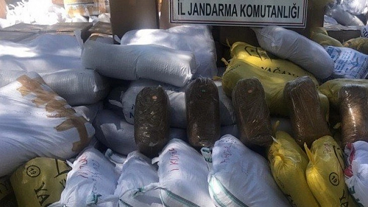 Kaçak tütün ele geçirildi