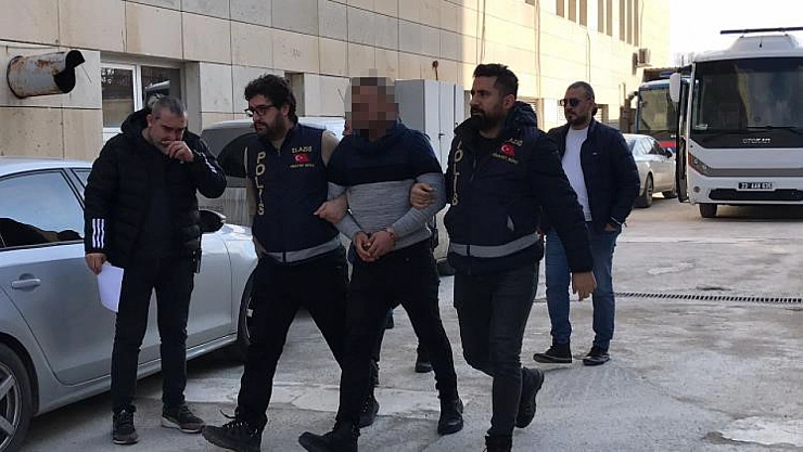 Katil koca adliyeye sevk edildi