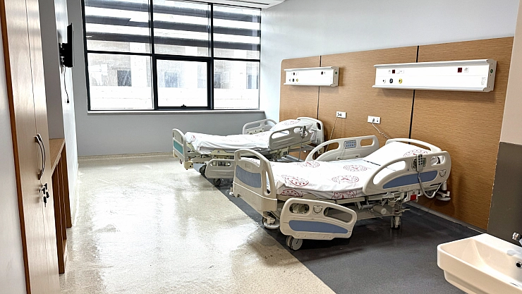 Kayapınar Şehir Hastanesinde örnek hasta odası tamamlandı