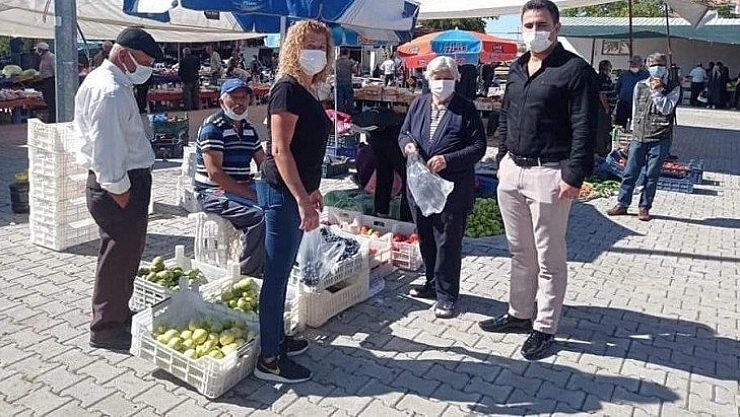 Kaymakamdan pazar denetimi