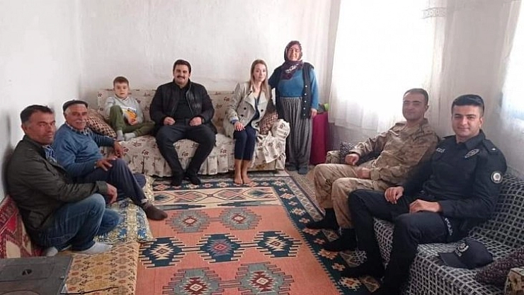 Kaymakam ev ziyaretlerinde