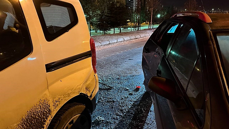 Kayseri'de zincirleme kaza