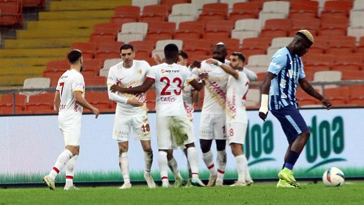 Kayserispor'un 8 maç sonra yüzü güldü