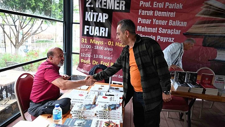 Kemer Kitap Fuarı başladı