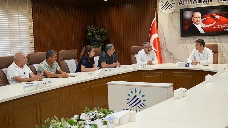 Kent Konseyi'nden Başkan Tutdere'ye bayram ziyareti