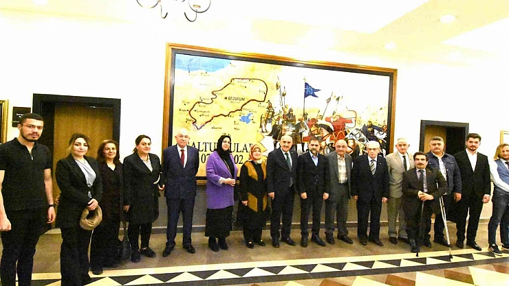 Erzurum'da hayırlı olsun ziyareti