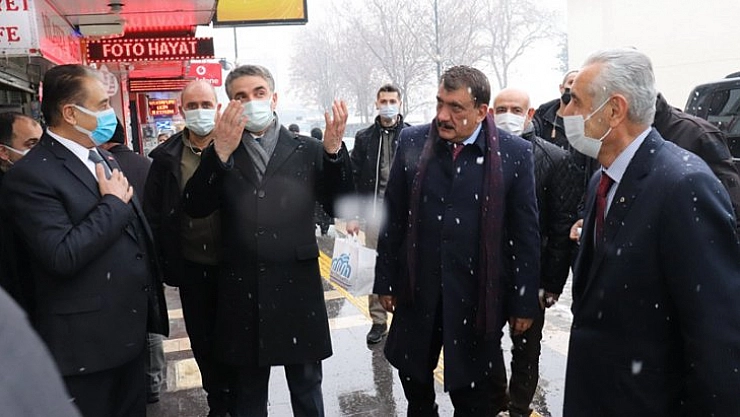 Keskin'e hayırlı olsun ziyareti
