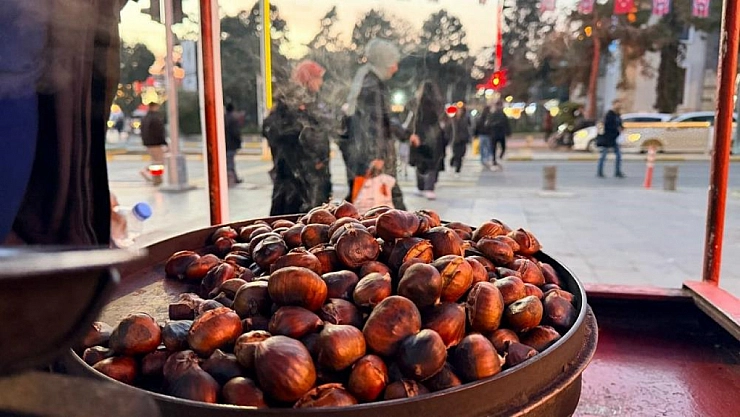 Kestane tezgâhlarda yerini aldı