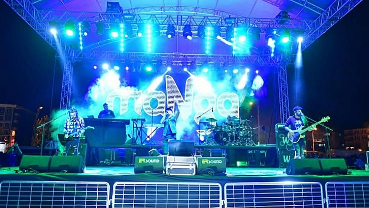 Kiraz festivali Manga konseriyle final yaptı