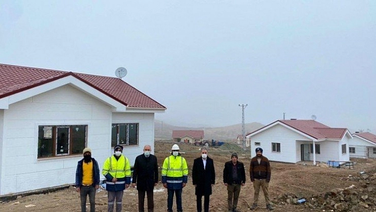 Kırsala 540 deprem konutu