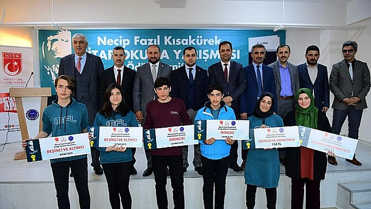 Kazananlar ödüllendirildi 