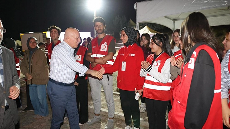 Kızılay'dan gençlere afet bilinçlendirmesi