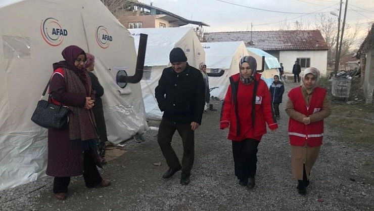 Kızılay depremde etkin görev yaptı